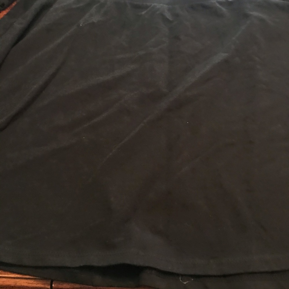 Black short skirt with flow 3x
